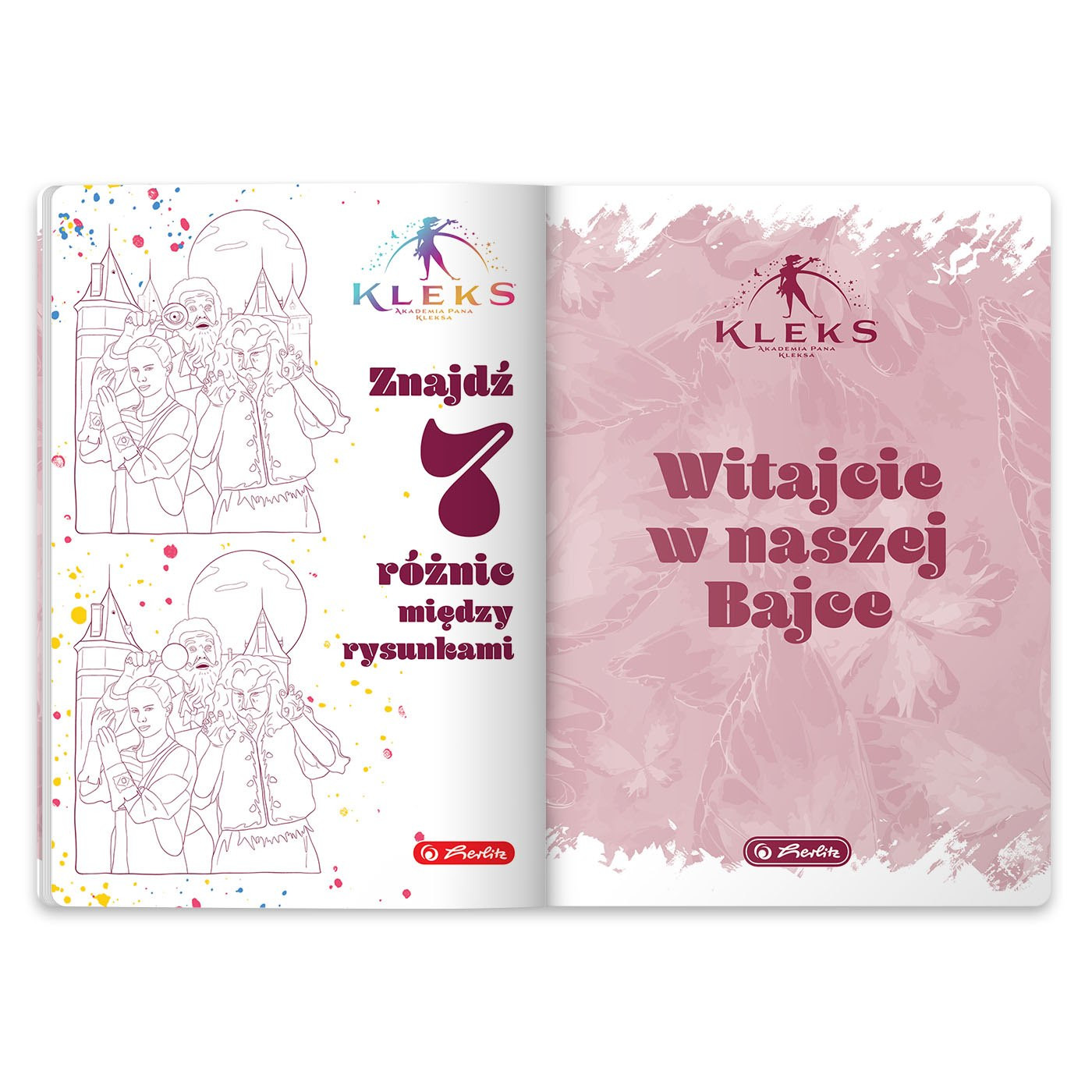 Zeszyt A5/32 linia Kleks